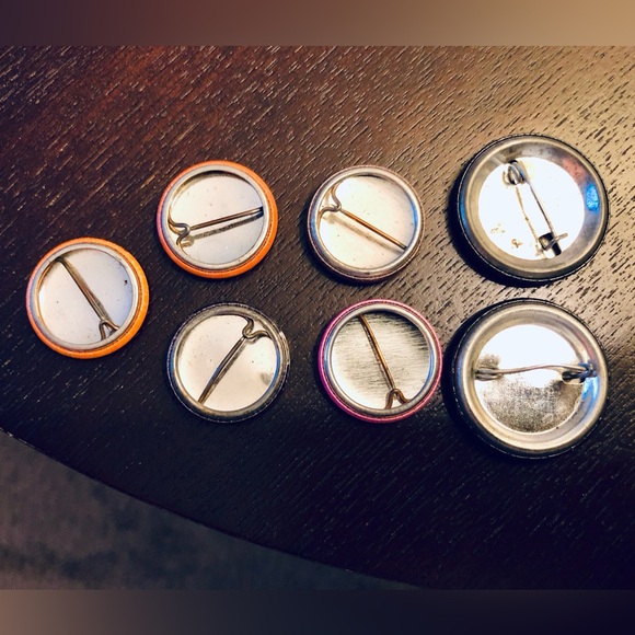 Set Of 7 Buttons: Thrice, Rocket Summer, New Amsterdams, Ben Kweller, Str8 Edge - Picture 5 of 8